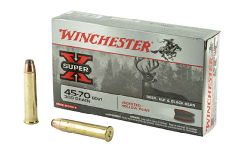 Ammunition Winchester Ammunition Super X 45 70GOVT WIN SPRX 4570GVT 300GR JHP 20/200